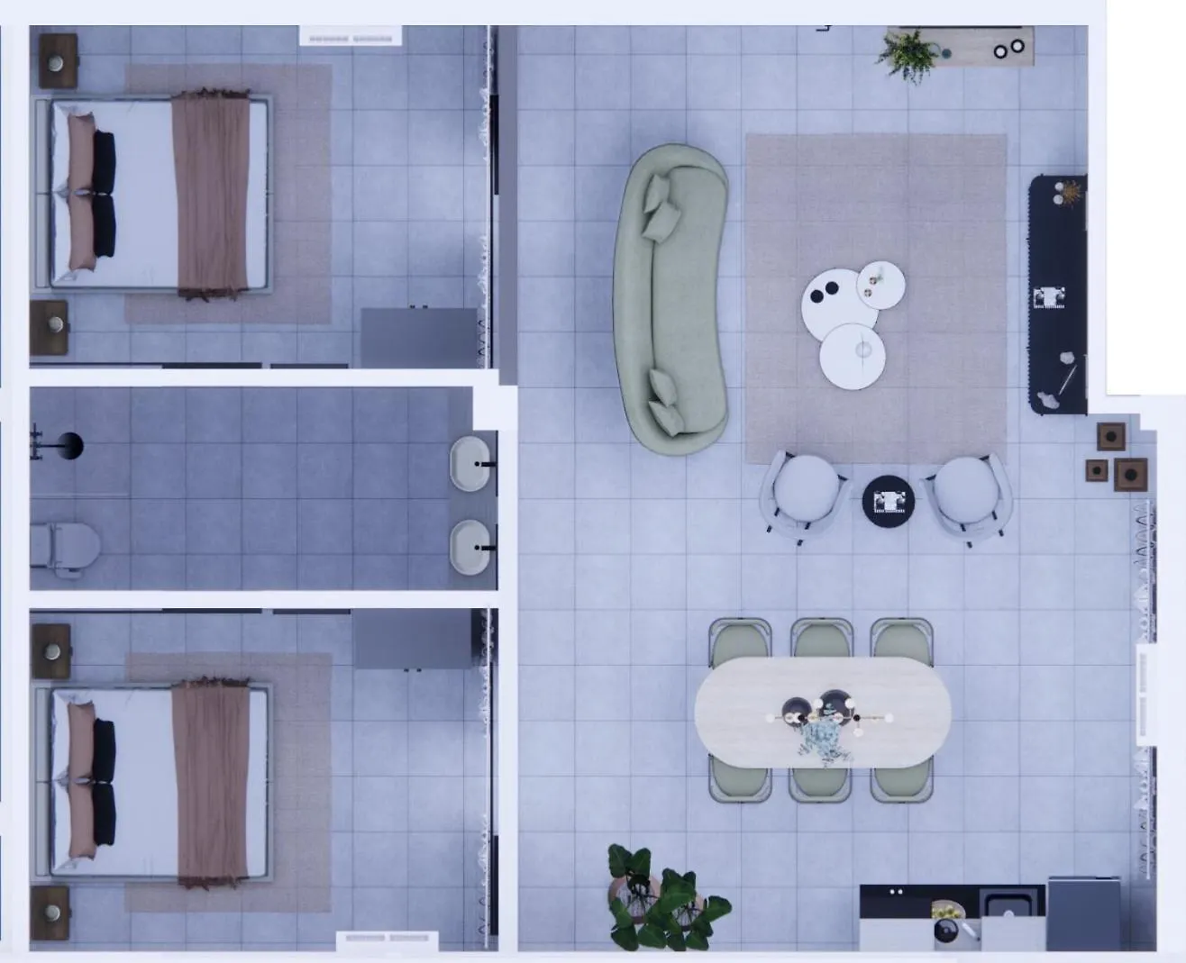 Aparthotel Amelia D Art Deco Suites Seminyak